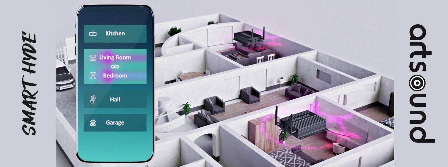 ArtSound Smart Hyde amplificatore WiFi multiroom