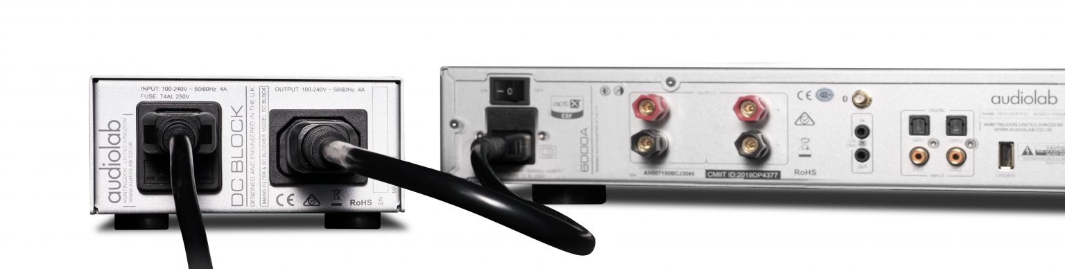 Audiolab DC Block condizionatore di rete filtro audio