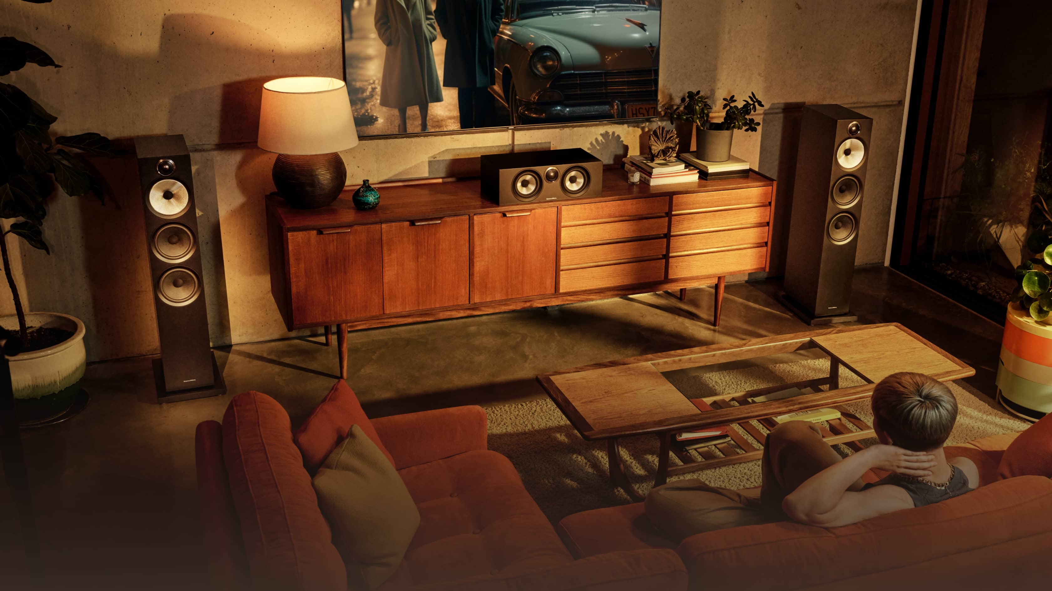 B&W HTM6 S3 diffusore centrale home cinema