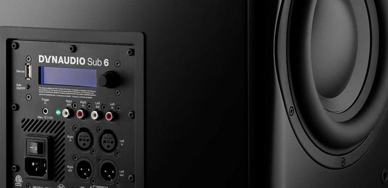Dynaudio Sub 6 subwoofer attivo high-end