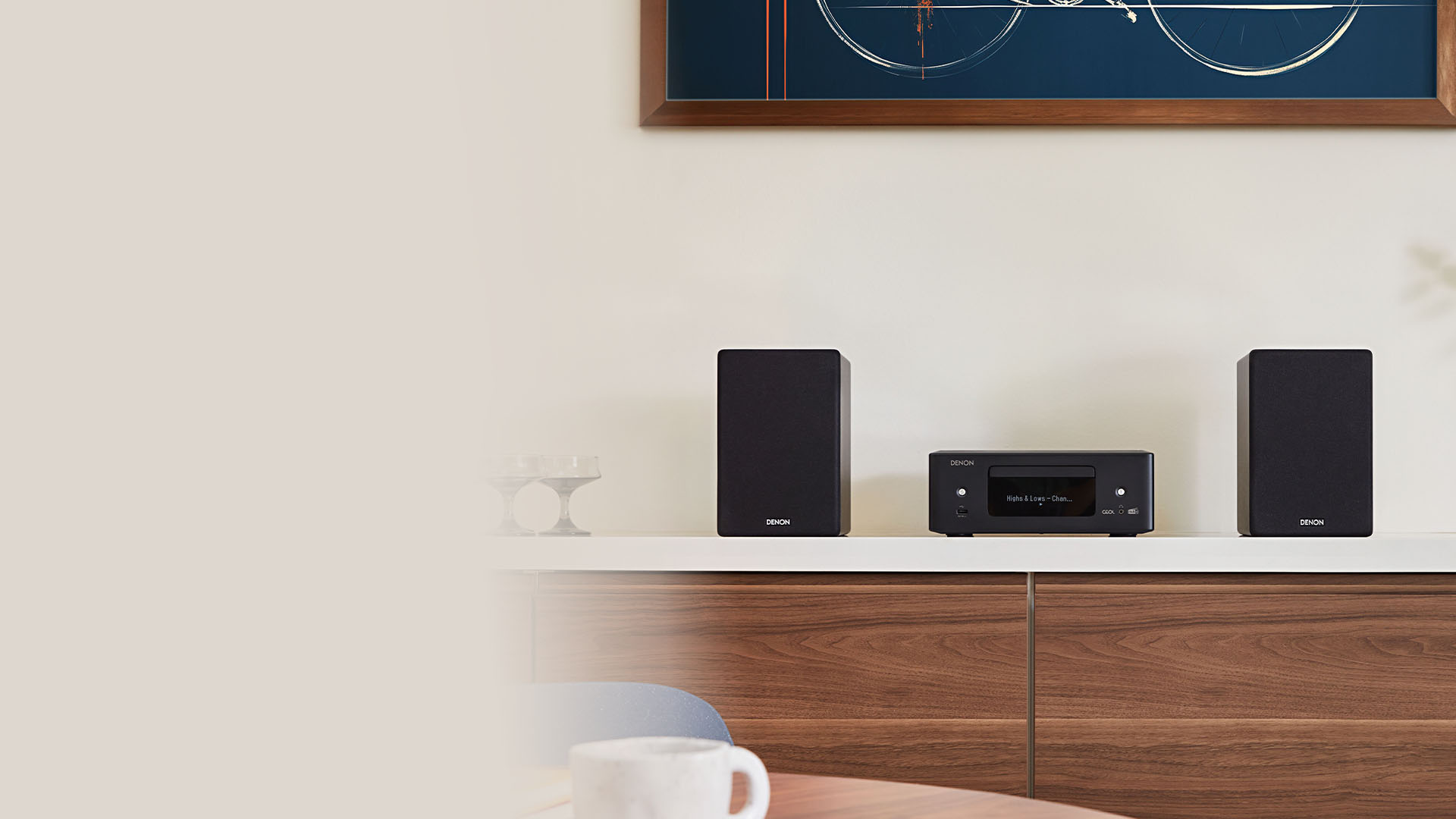 Denon CEOL N12 DAB amplificatore integrato all-in-one