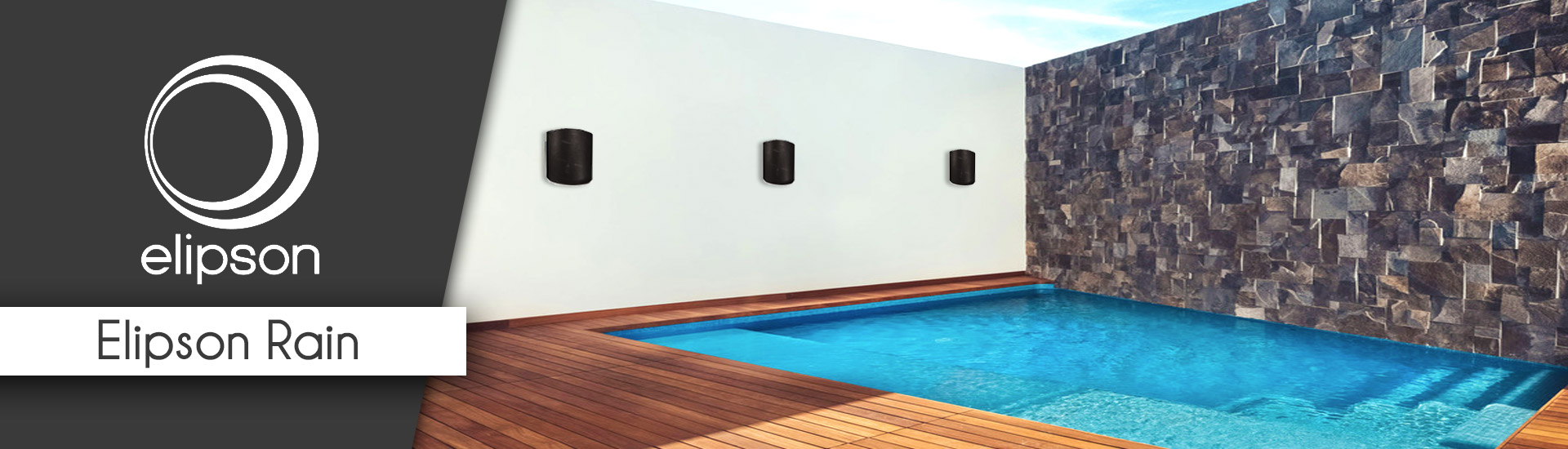 ELIPSON RAIN – Diffusori a parete per esterni