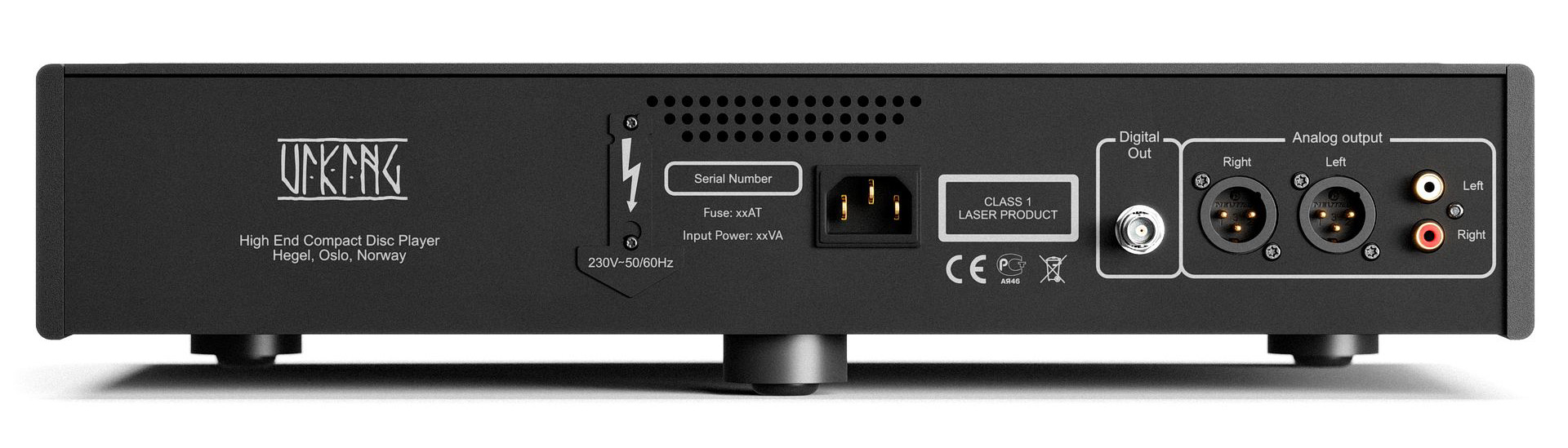 Hegel Viking – Lettore CD High-End Redbook con Master Clock