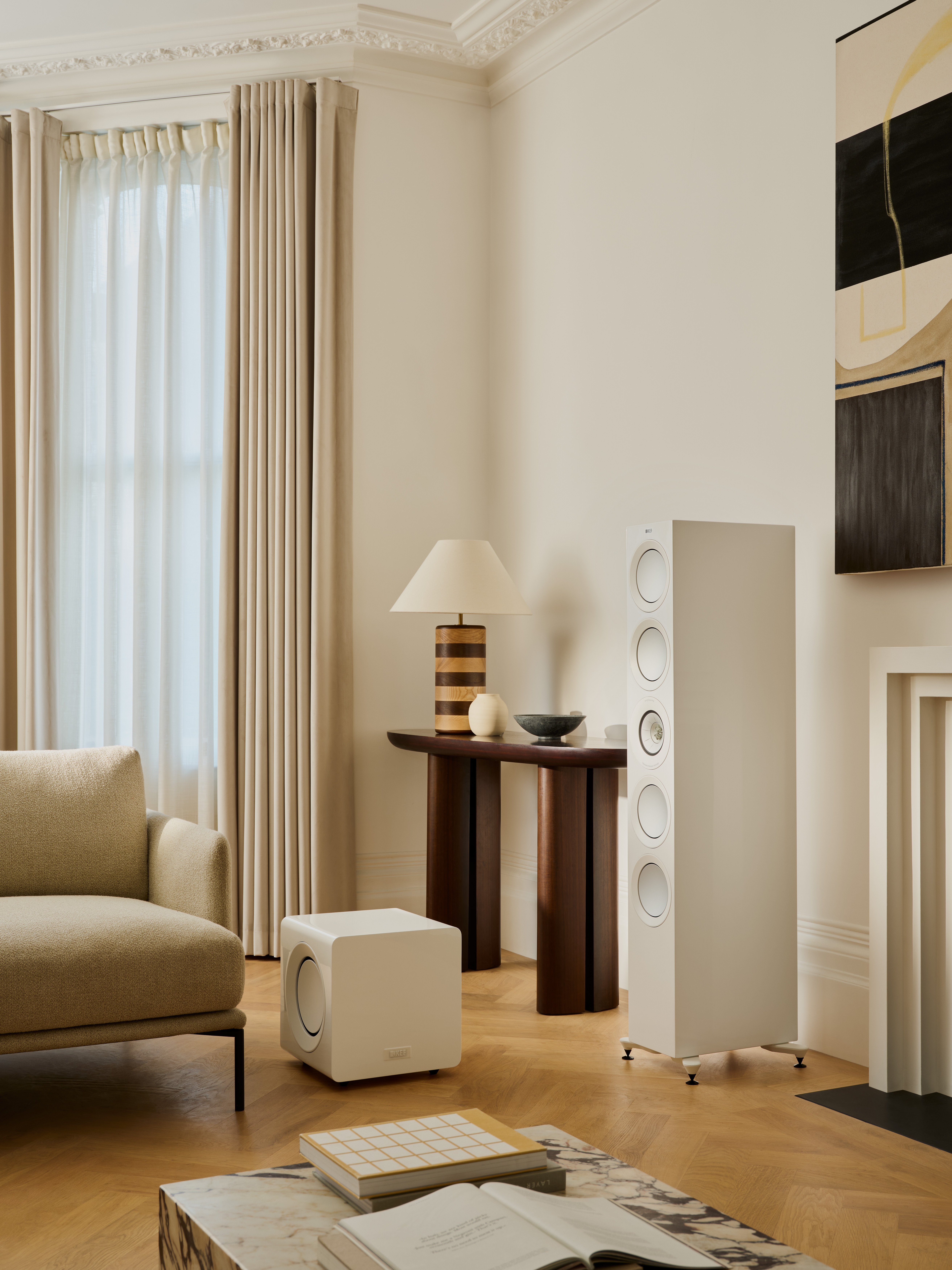 KEF KC92 Subwoofer hi-end con cancellazione di forza