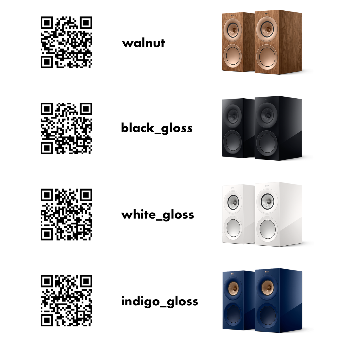 KEF R3 Meta diffusori hifi 3 vie da scaffale