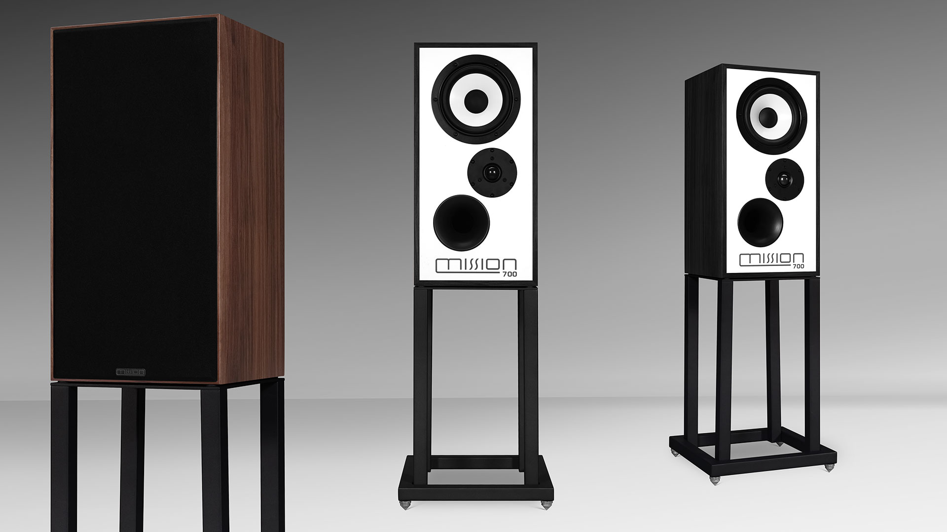 Mission 700 diffusori vintage da scaffale