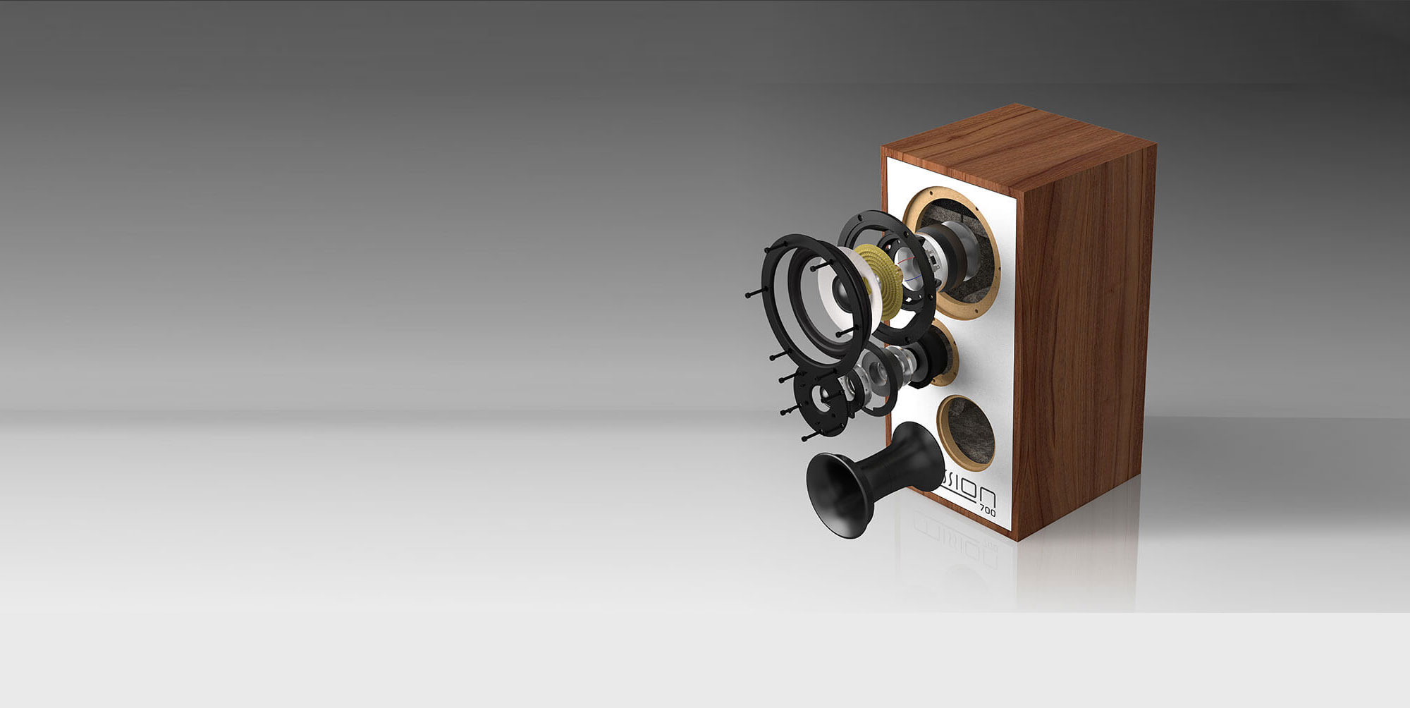 Mission 700 diffusori vintage