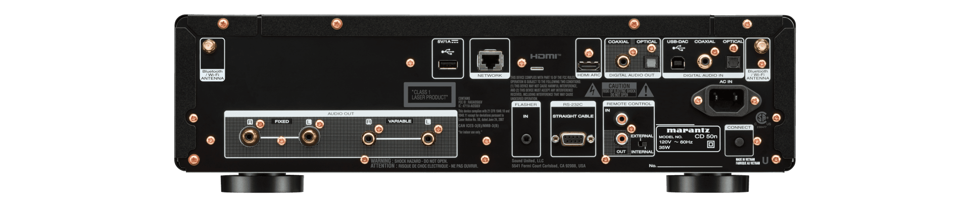 Marantz CD50n Lettore CD e streamer audio premium