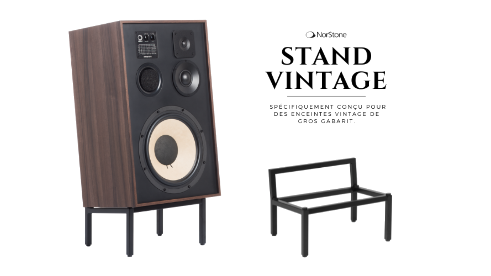 Norstone Vintage Stand supporti per diffusori
