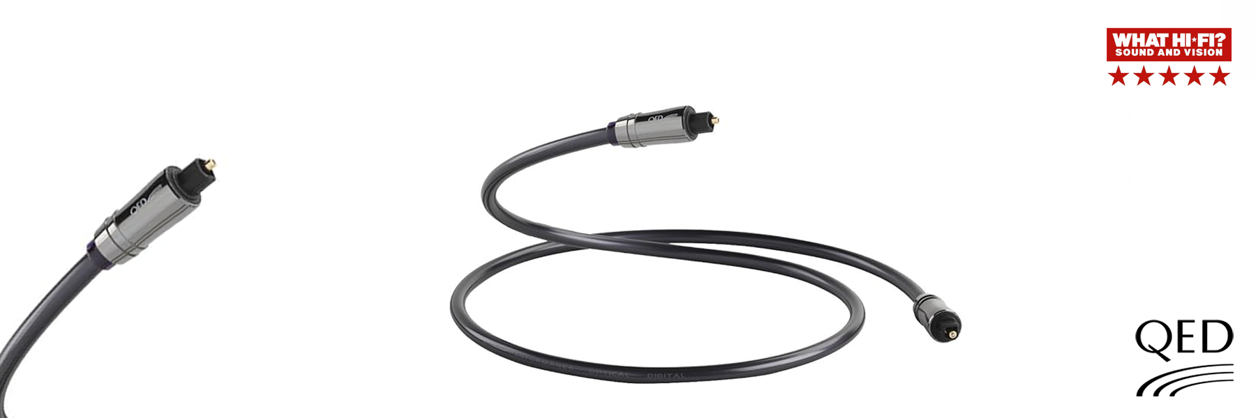 QED Performance Graphite Optical Digital cavo ottico alta qualità