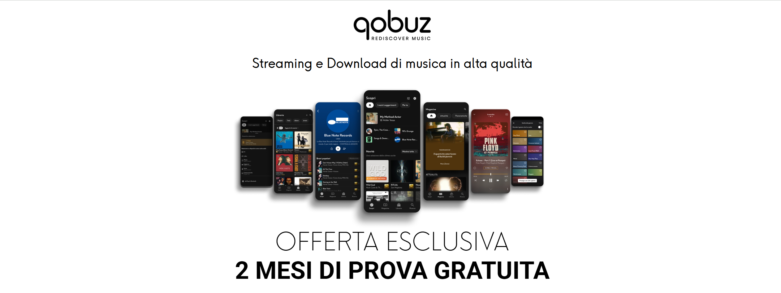 Qobuz streaming hi-res — Electrosound Mangione