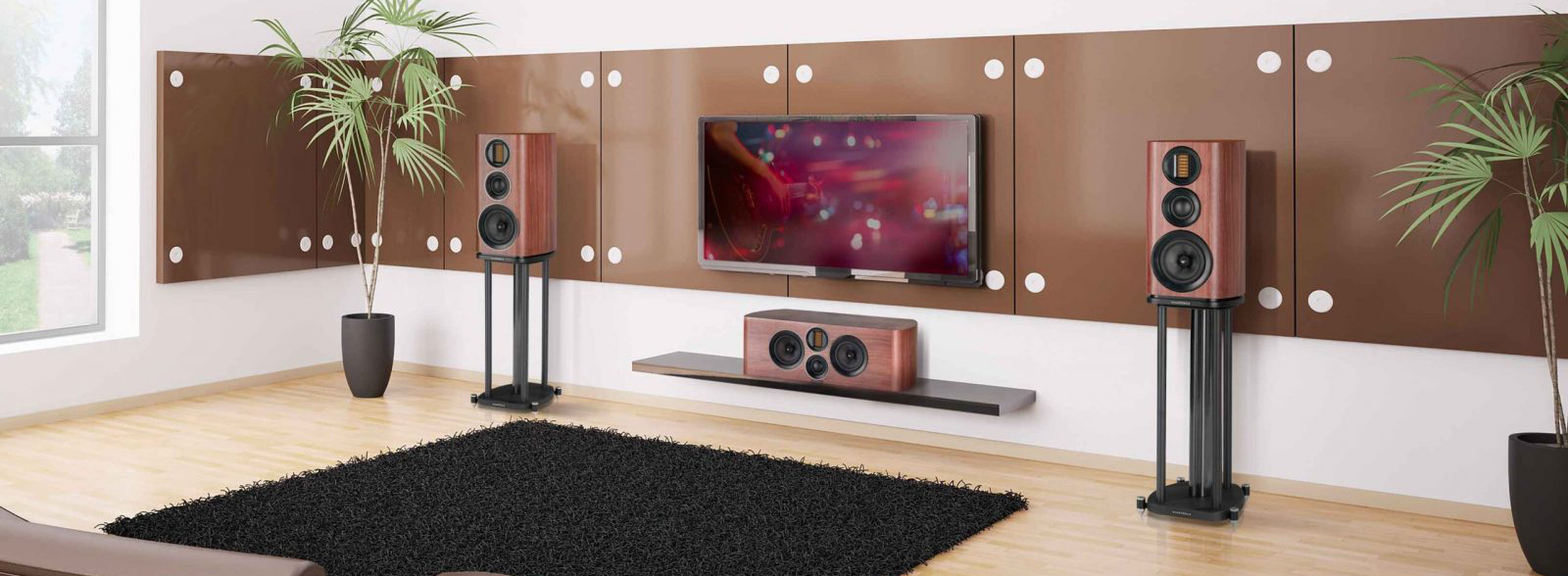 Wharfedale EVO4.2 stands supporto da pavimento per evo4.2