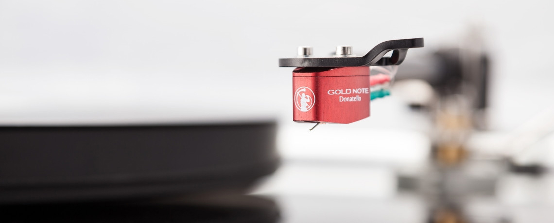 Gold Note Donatello RED testina giradischi MC