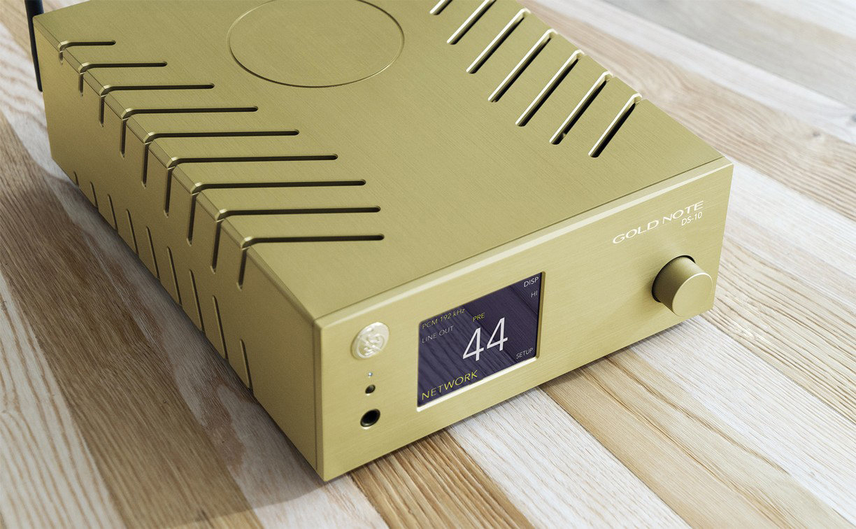 Gold Note DS10 EVO - DAC streamer preamplificatore high end
